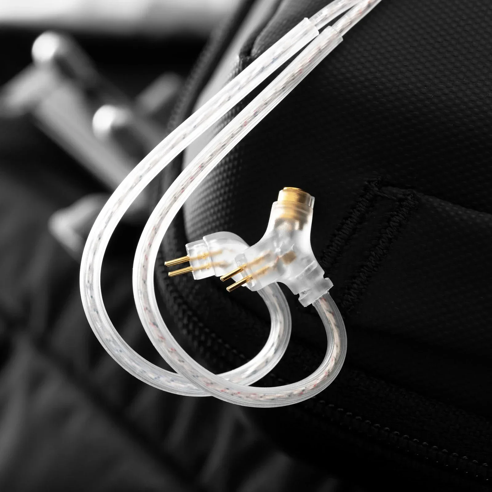 Kinera Celest Sky Wing สายหูฟัง Silver-Plated 5N OFC Handcrafted สายอัพเกรด Dual Super-Cardioid BOOM MIC