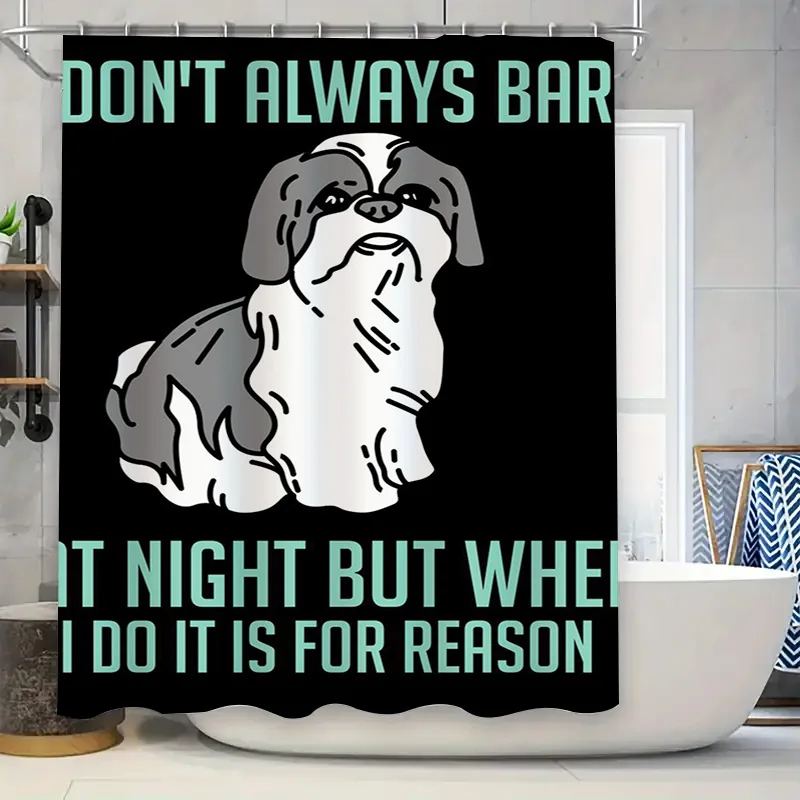 

Tropical Flower Printed Shower Curtain Waterproof Fabric Bath Decor Home Decoration White + Multiple Colors Flowers Pattern