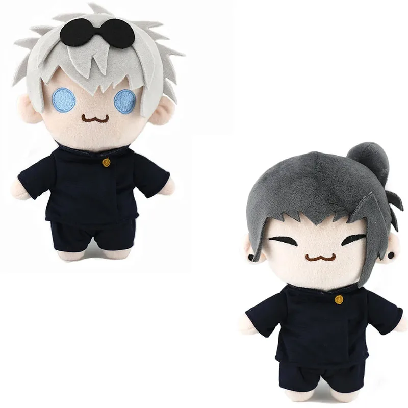 

1/2PCS Stuffed Animals & Plush Gojo Saturo Geto Suguru Ju Jutsu Kaisen Cosplay Plush Cute Soft Collection Props 21cm