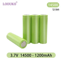 LOvissek KO-Ate lithium-ion battery, suitable for remote control, table lamp, bath lamp, flashlight, 14500 AA, 3.7V, 1200mAh