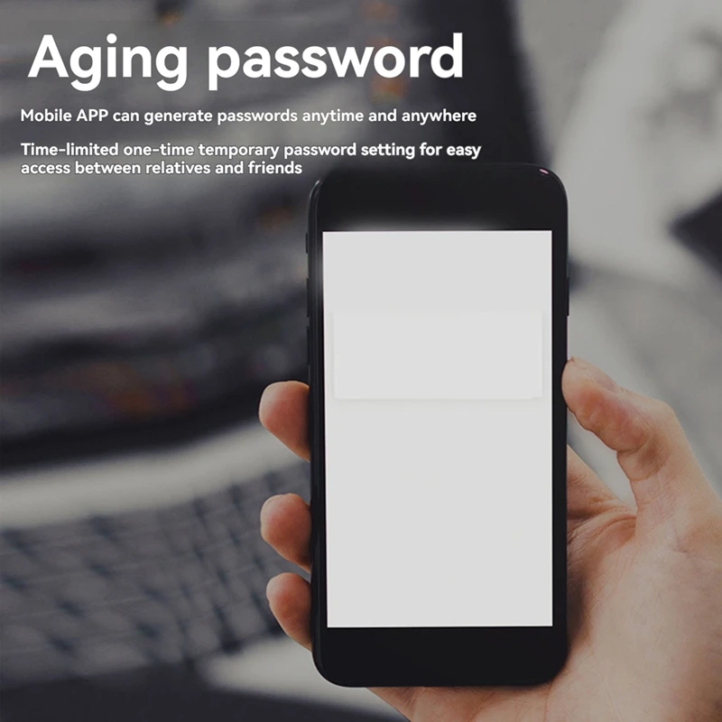 Tuya Smart Locks Fully Automatic Electronic Door Lock With Biometric Fingerprint Lock Rfid Card Password Key Unlock