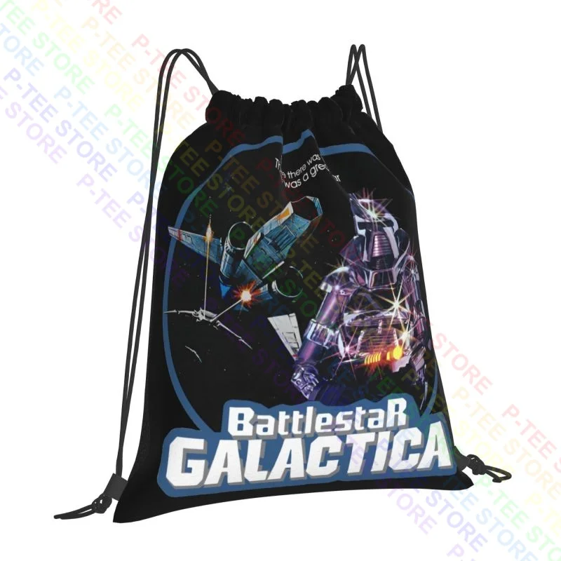 Battlestar Galactica Drawstring Bags Gym Bag Print Softback Eco Friendly Multi-function