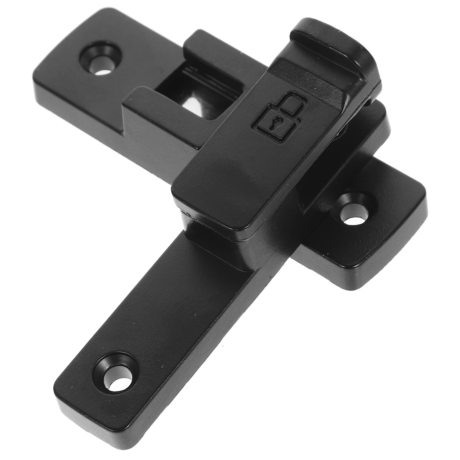 

Heavy Duty Zinc Alloy Door Lock Security Latch for Sliding Barn Garage Gate Window Cabinet Flip Hook Catch Reinforcement Front