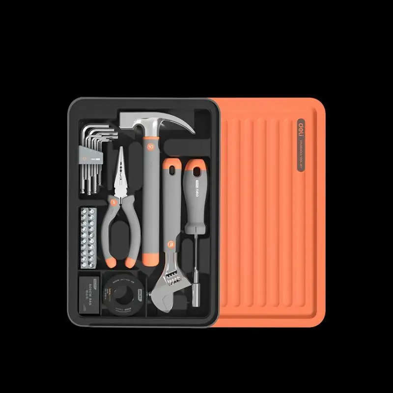 Daily Household Hand Tool Sets Multifunctional Hand Tool Sets Wire Cutter Hammer Lithium Electric Drill Emergency Repair Tools