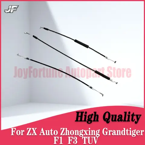 Car Front Rear Left Right Inside Door Handle Lock Cable Fit For ZX Auto Zhongxing Grandtiger F1 F3 TUV