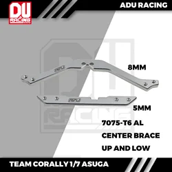 ADU RACING 7075-T6 AL CNC CENTER BRACE FOR TEAM CORALLY 1/7 ASUGA BUGGY C-00180-870