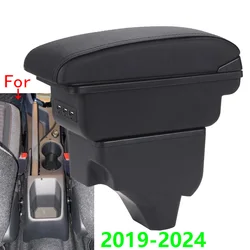 For Peugeot 208 Armrest Box For Peugeot 2008 Car Armrest 2019-2024 Storage Box Retrofit Parts Interior Details Car Accessories