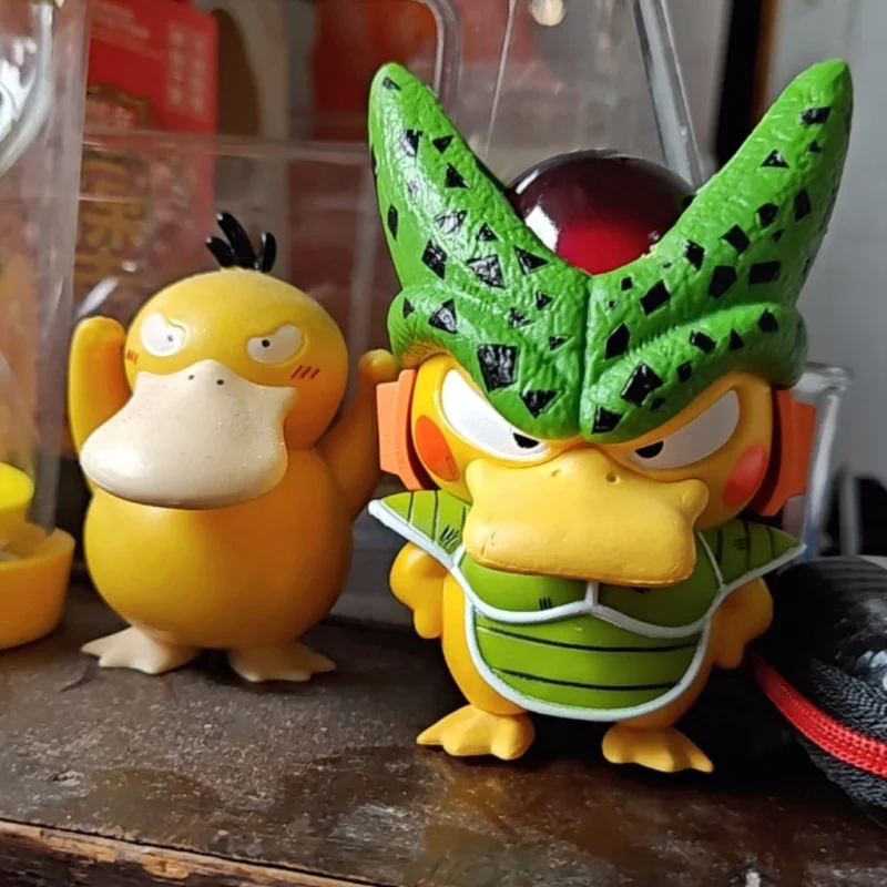 Psyduck cos figura de ação celular anime dragon ball z figuras dbz mangá estatueta gk estátua modelo boneca brinquedos periféricos presente aniversário