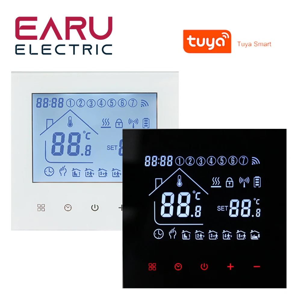 M4 TUYA WiFi Smart termostato regolatore di temperatura per riscaldamento a pavimento TRV Water Gas Boiler telecomando di Alexa Google Home