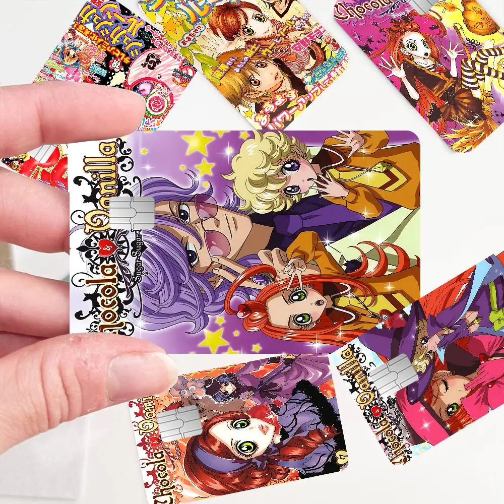 Anime Sugar Sugar Rune Diy Credit Debit Card Sticker Party Sticker Decoration Waterproof Small Chip Card Skin Sticker