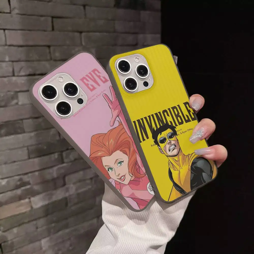 Popular Anime I-InvincibleS Manga Phone Case For IPhone 17 16 15 14 Plus 11 12 13 Pro Max Shockproof Protection Soft Back Cover