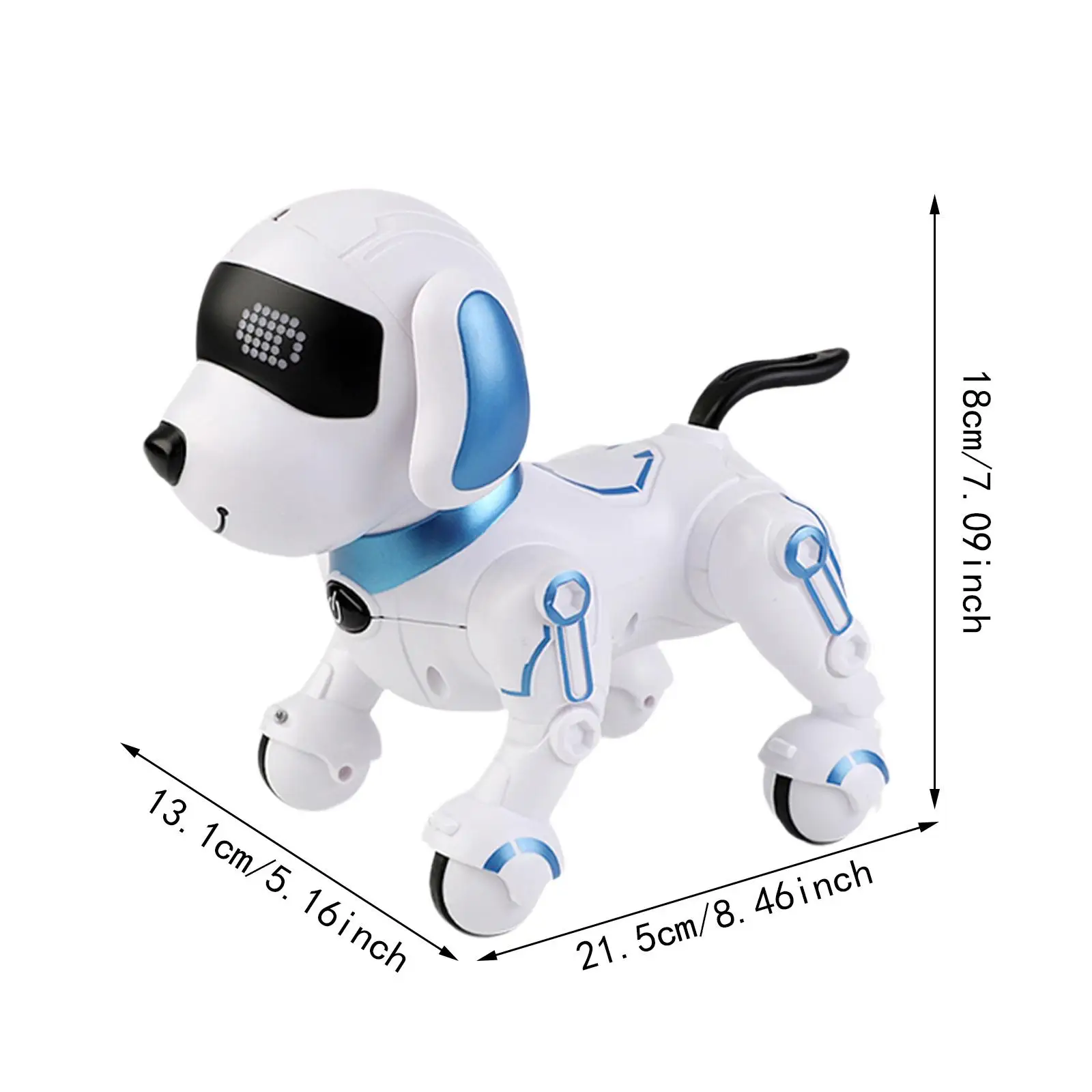 Smart Robot Dog Funny Rechargeable for Birthday Gift Boys and Girls