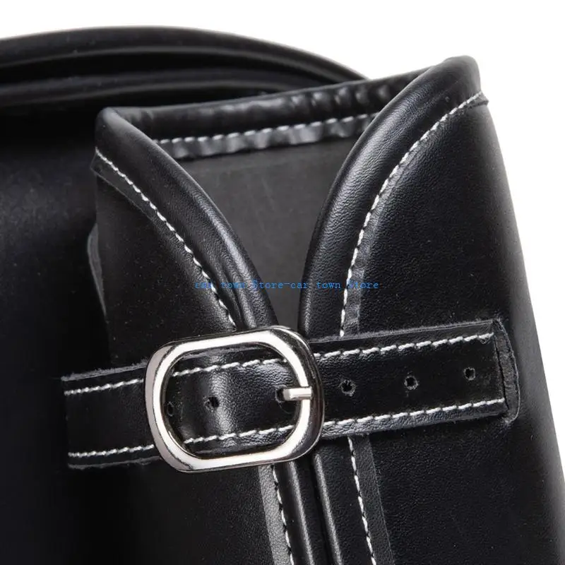 RXJE دراجة نارية الذيل حقيبة ، سعة كبيرة دراجة نارية السرج ، مقاوم للماء السفر الجاف الأمتعة خوذات المقعد الخلفي حقيبة الظهر #4