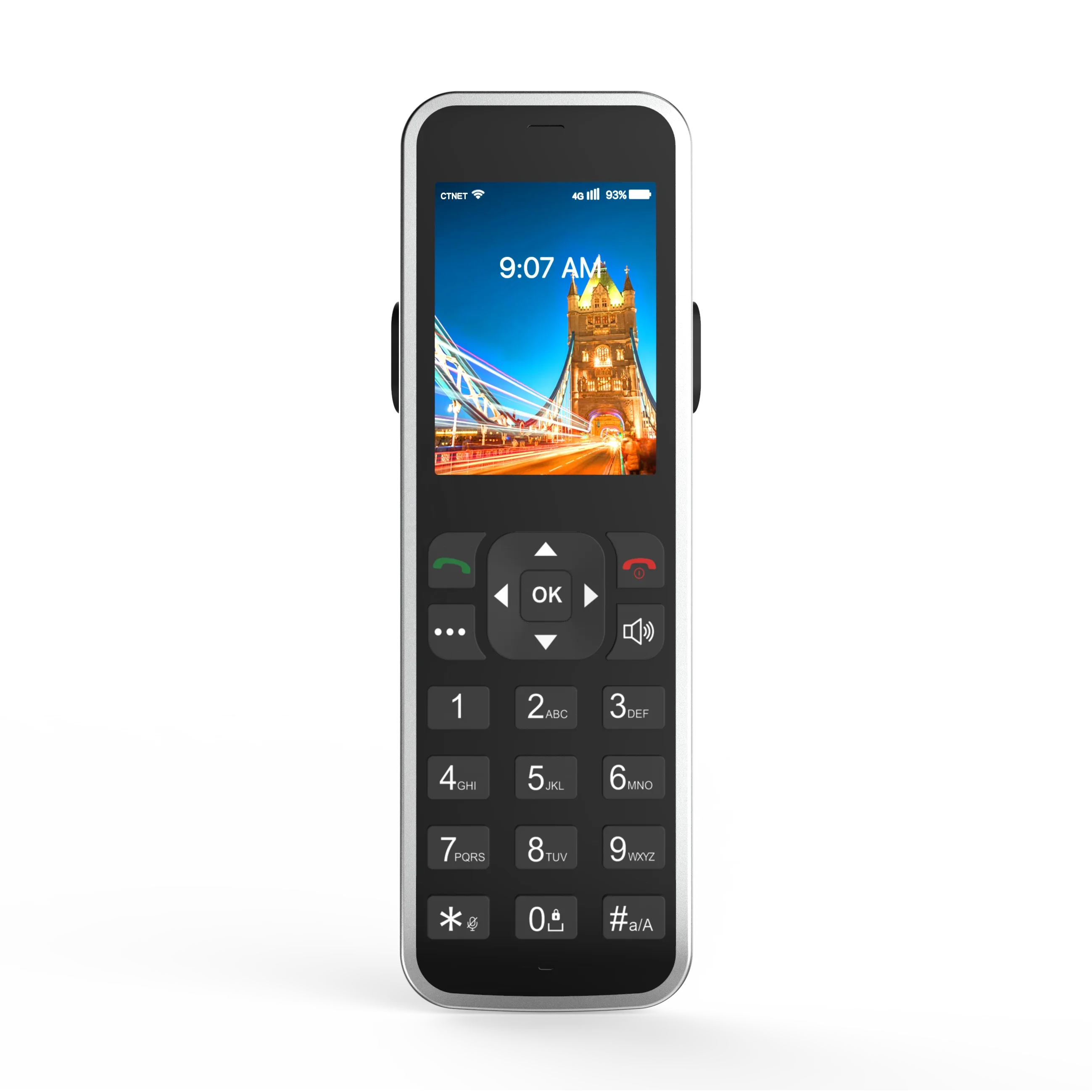 OEM ODM 2G 3G 4G GSM WCDMA Слот для SIM-карты Точка доступа Wi-Fi Android LTE VoLTE HD Вызов 2,4 дюйма Цветной ЖК-дисплей Беспроводной портативный телефон