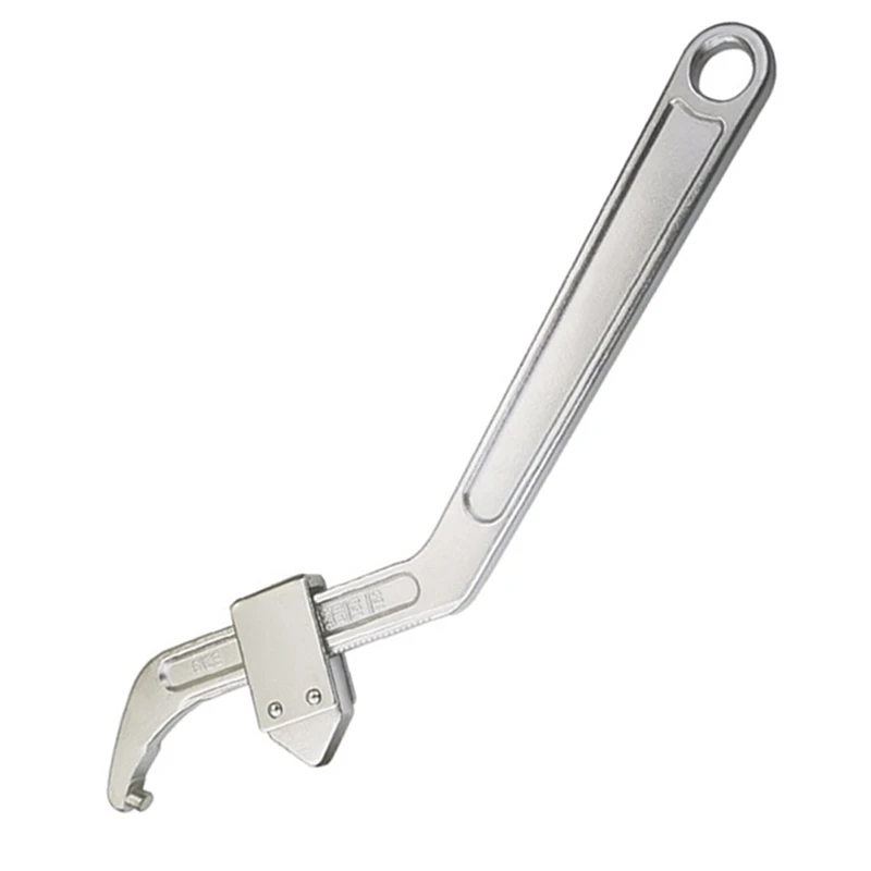 BAAG-モンキーレンチ 水道メーターカバー 専用スパナ トルクレンチ サイドホールフック ナットレンチ 修理工具