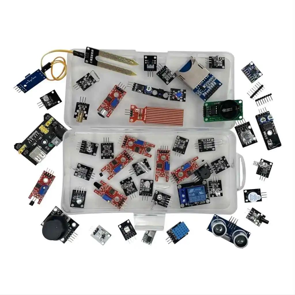 Imagem -06 - Módulos do Sensor Starter Kit para Arduino 45 em Uno r3 Mega 2560 Melhor do Que 37in 1