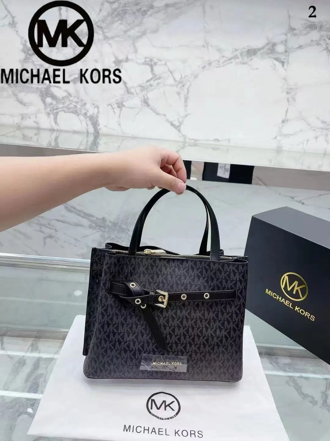 Brand New High-Quality 2026 Michael Kors Classic Design Women's Handbag, Large Capacity Luxury Brand Handbag, Stylish Casual Sho