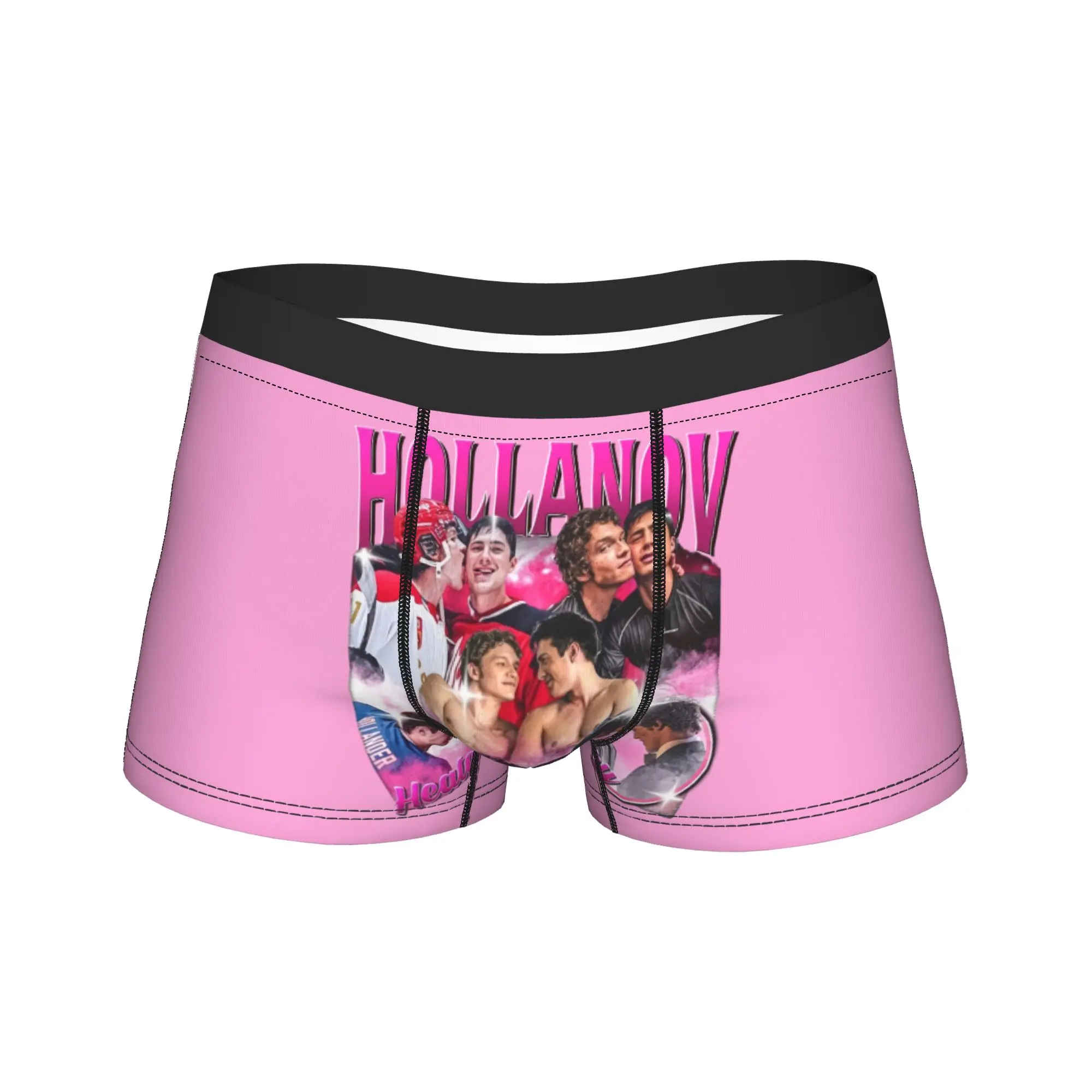 

Мужские винтажные трусы-боксеры Hollanov Hockey Romance: качественные, удобные, больших размеров
