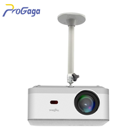 ProGaga Mini Projector Holder Metal Firm Ceiling Stand 6mm Thread 21cm Rotatable DV Camera Bracket Projector Wall Bracket