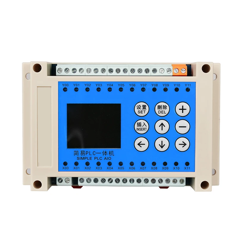 

Programmable Logic Controllers Industrial Automation 12-in 10-out Relay Output with 1channel pulse output 2channel AO