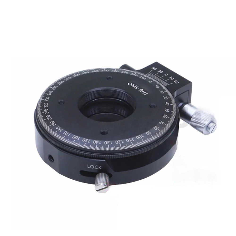 High-Precision Manual Rotation Mount with Coarse & Fine Adjustment - OMLH-RH1