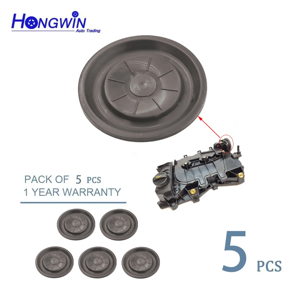 5PCS 9811067580 Valve Membrane For Citroen C3 (A51) C-ELYSEE DS3 Peugeot 301 A94 M3 M4 T9F 9811067580 9676193780 9806820880