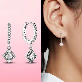 10 best sales Pandora 925 originale Aretes - №10