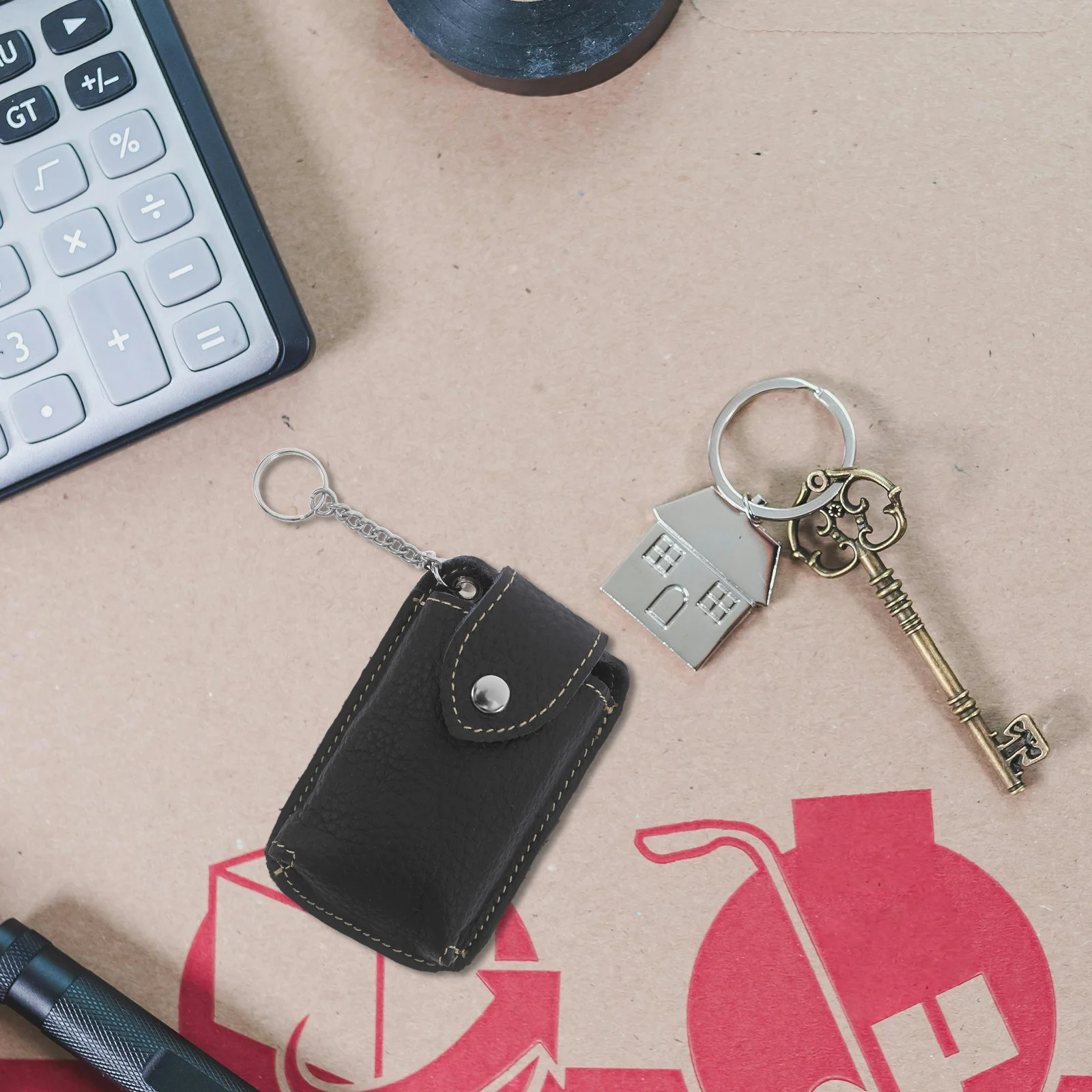 

Car Key Fob Cover Durable Clasp Closure Protector Small Lightweight Key Holder Case for Keys Change Cards Charging