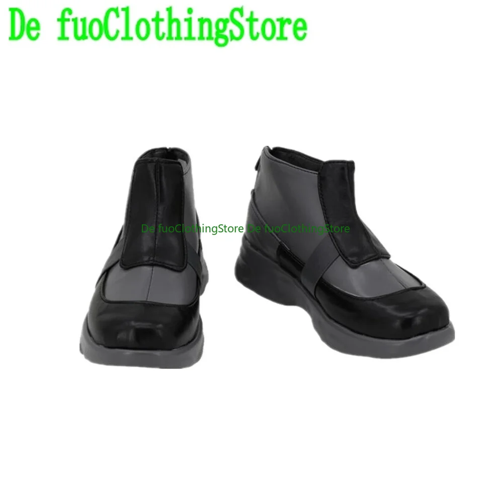 

DefuoClothing Schwarz Arknights Cosplay Shoes Boots Game Anime Game Role-playing Shoes and Boots Halloween Party