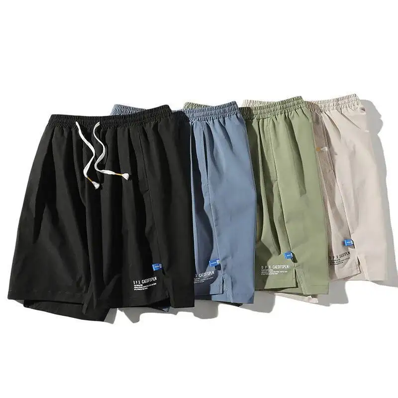 Summer Outdoor Invisible Zipper Open Crotch Casual Shorts Pants for Men Couples Sexual Bottoms