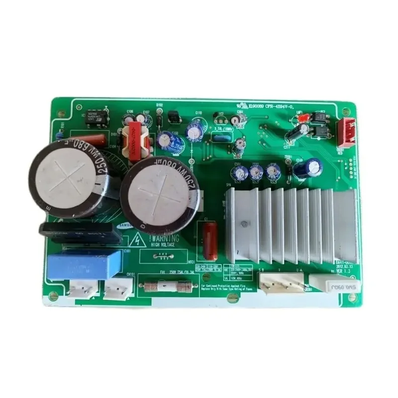 Second hand Refrigerator Motherboard Inverter Control Card For Samsung DA41-00585A 110V Replacement Board Tested good