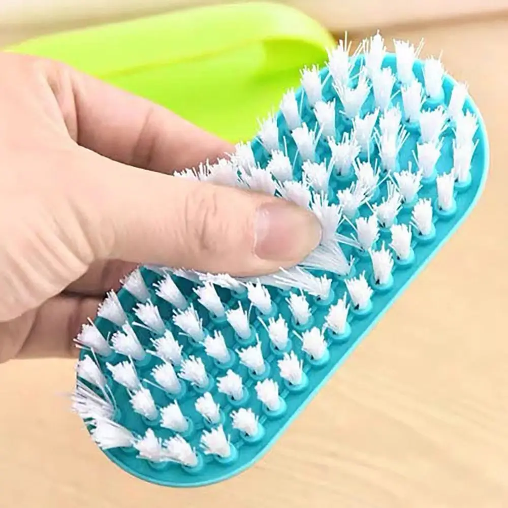 Soft Bristle Plastic Shoe Brush Multi-functional Scrubbing Clothes Brush Laundry Brush Decontamination Laundry Brush