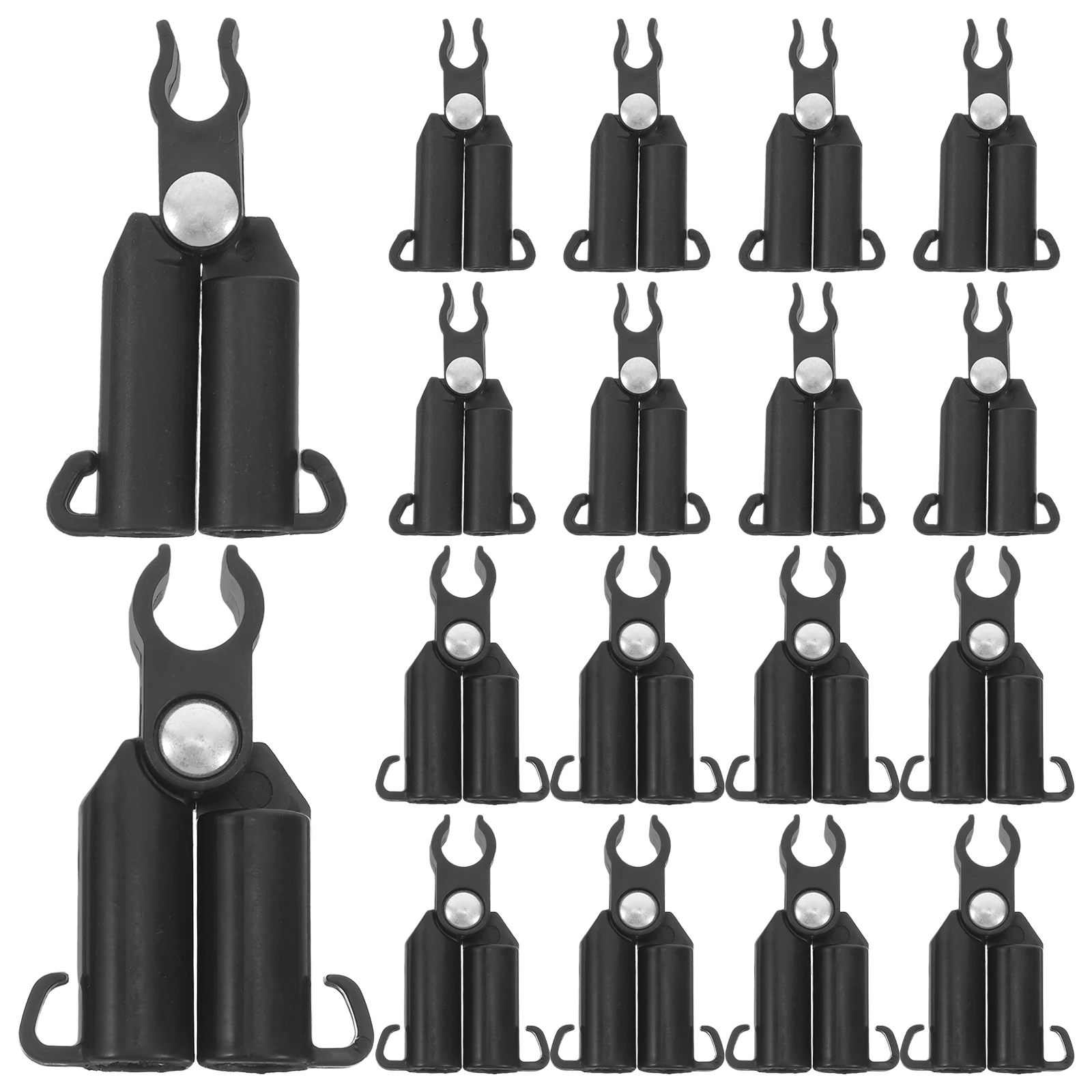 

20 Pcs Cucumber Trellis Plastic Connectors Clips Stake Tomato Stake Clip Accessories Plant Support Reusable Easy