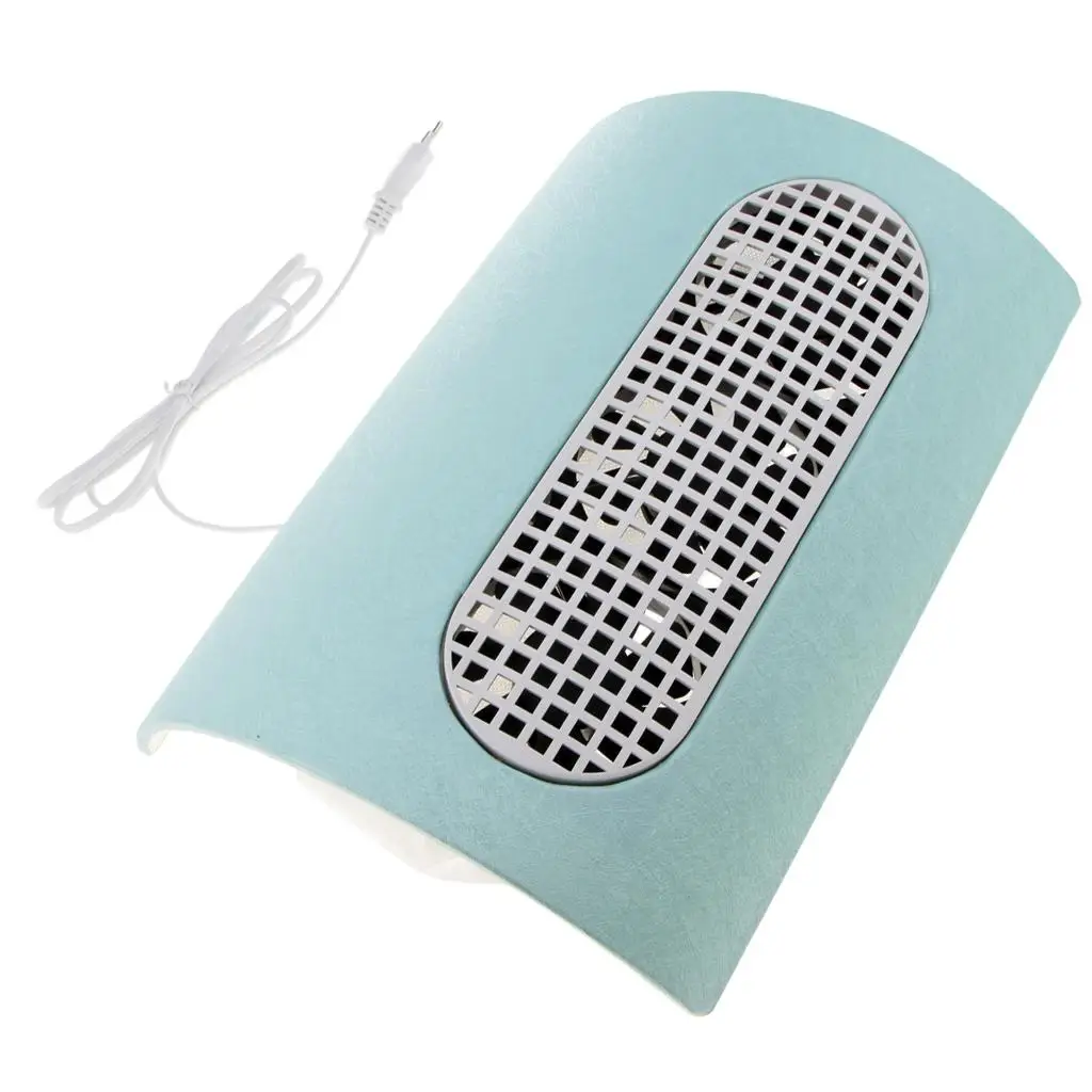 Nail Art Dust Suction Collector 3 Fans Strong Dryer Tool for Nail Care, Manicure & Pedicure Supplies - EU Plug