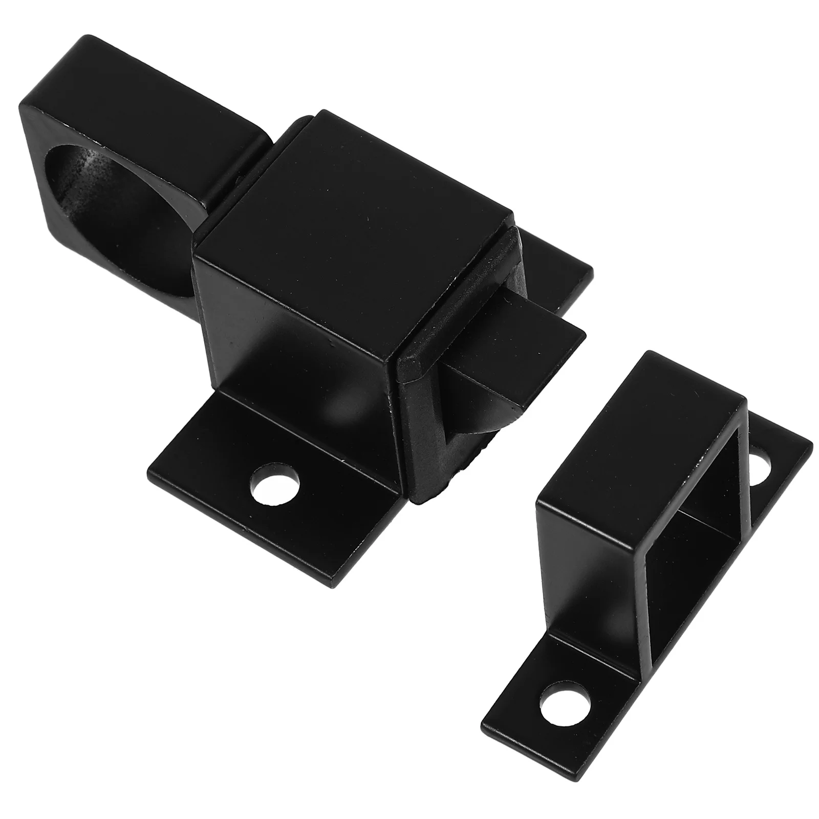 

2Pcs Spring Latch Lock for Doors Windows Easy Install Selfclosing Design Secure Household Pets Protection Spring Loaded Latch