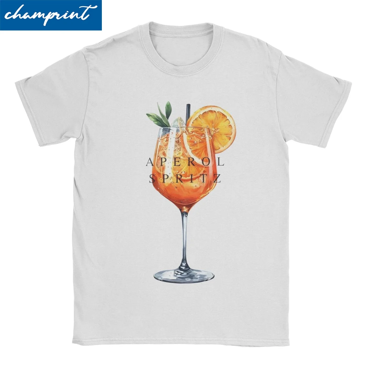 

Casual Aperols Spritz T-Shirt Men Women Round Collar Pure Cotton T Shirt Short Sleeve Tees New Arrival Clothing