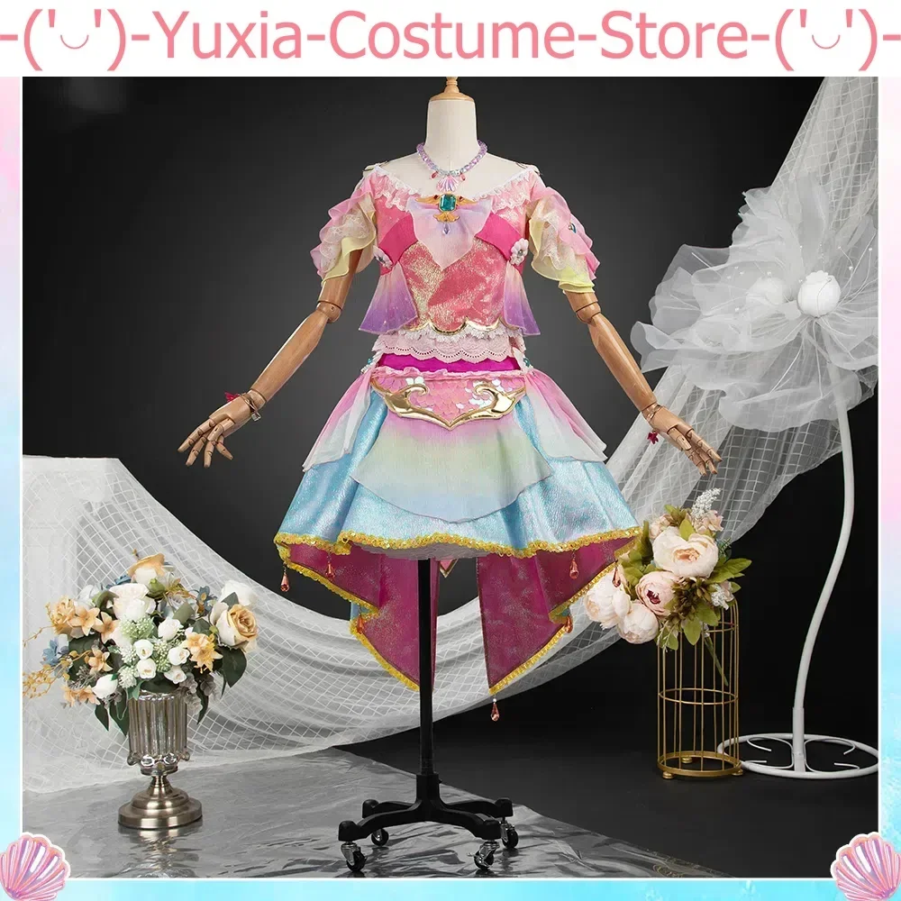 Aikatsu! Series Hoshimiya Ichigo Gown Cosplay Costume Cos Game Anime Party Uniform Hallowen Play Role Clothes Clothing