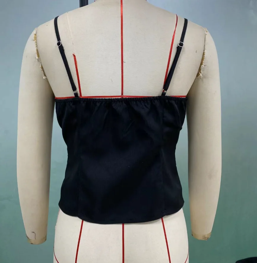 2025年夏 欧米風 キャミソール カーディガン スモールベストトップ - レディース服の新作トレンド