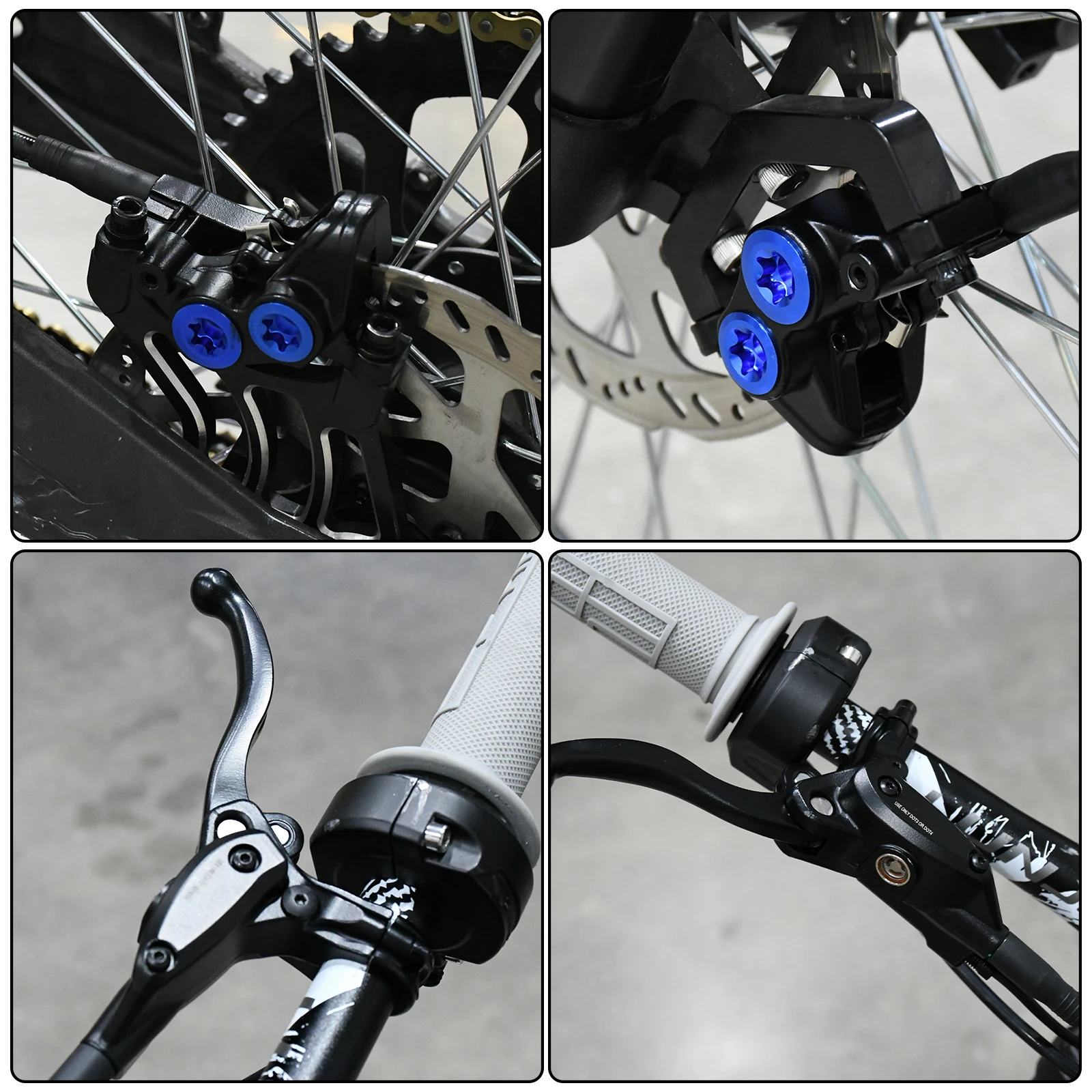 New Integrated Brake Pump System Set for SURRON Light Bee X Brake System Parts Electric Dirtbike Off-road Motorcycle Accessories