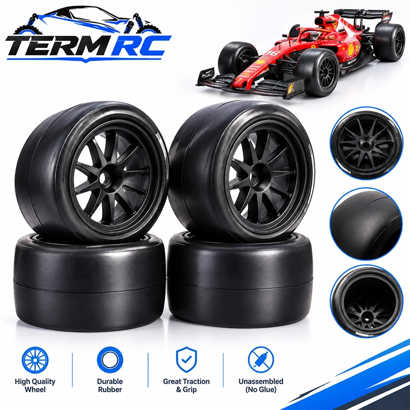 4-pneumatici-rc-f1-da-60-mm-per-tamiya-f104-f103-1-10-attivazione-termica-attacco-esagonale-da-14-mm-anteriore-30-mm-posteriore-38-mm
