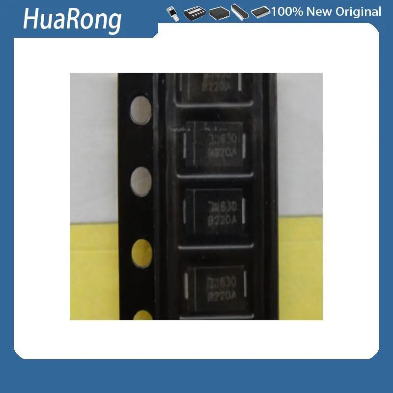 

New 100% original B220A-13-F B220A-13 B220A 10PCS/lot SMA