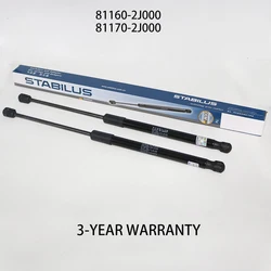 Original Car-styling Front Hoods Bonnets Gas Spring Strut Lifters For Kia Borrego 81160-2J000 81170-2J000   2007---2015