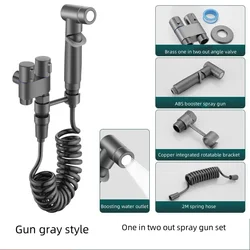 Handheld Bidet Sprayer Toilet Bidet Toilet Sprayer Set Spray Water Bathroom Shower Toilet sprinkle gun Angle Valve Accessories