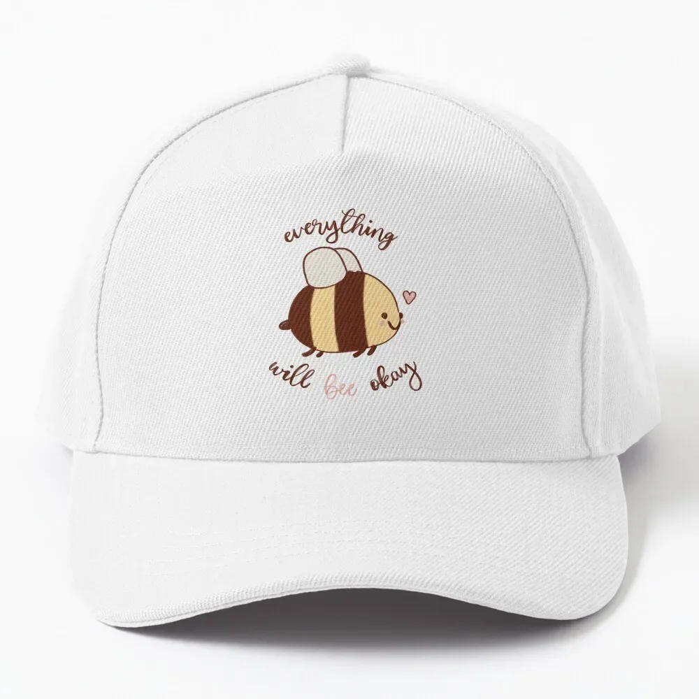 

Everything Will Bee Okay Baseball Cap Christmas Hat party hats Snapback Cap Mens Caps Women'S