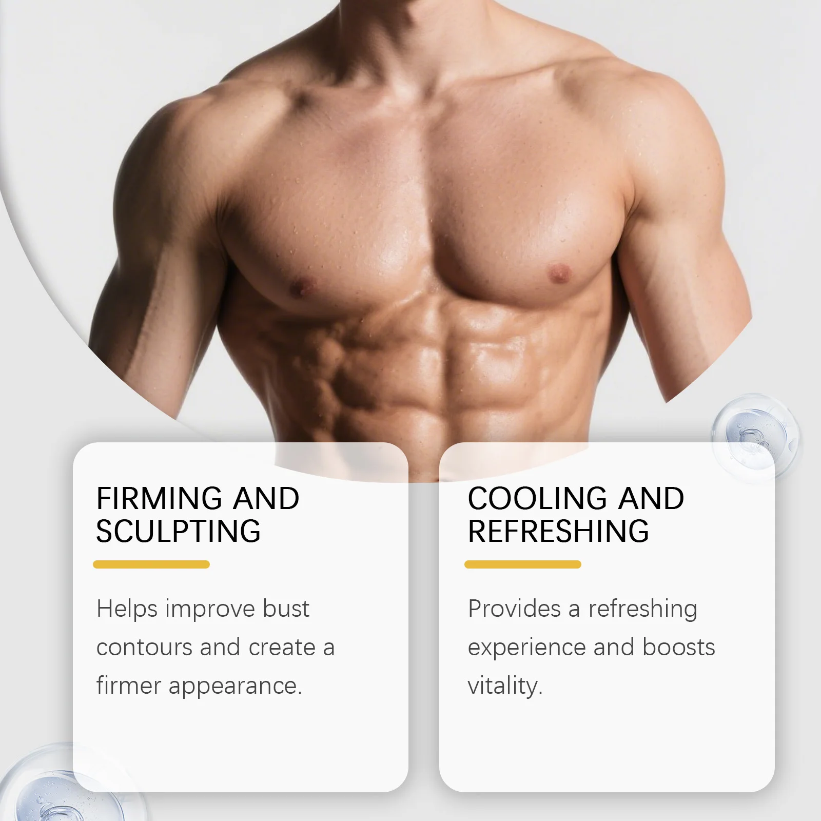 Bee Venom Gynecomastia Oil For Men Breast Shaping Breast Massage Serum Breast Tighten Oil Male Skin Body Moisturizing Care view 4