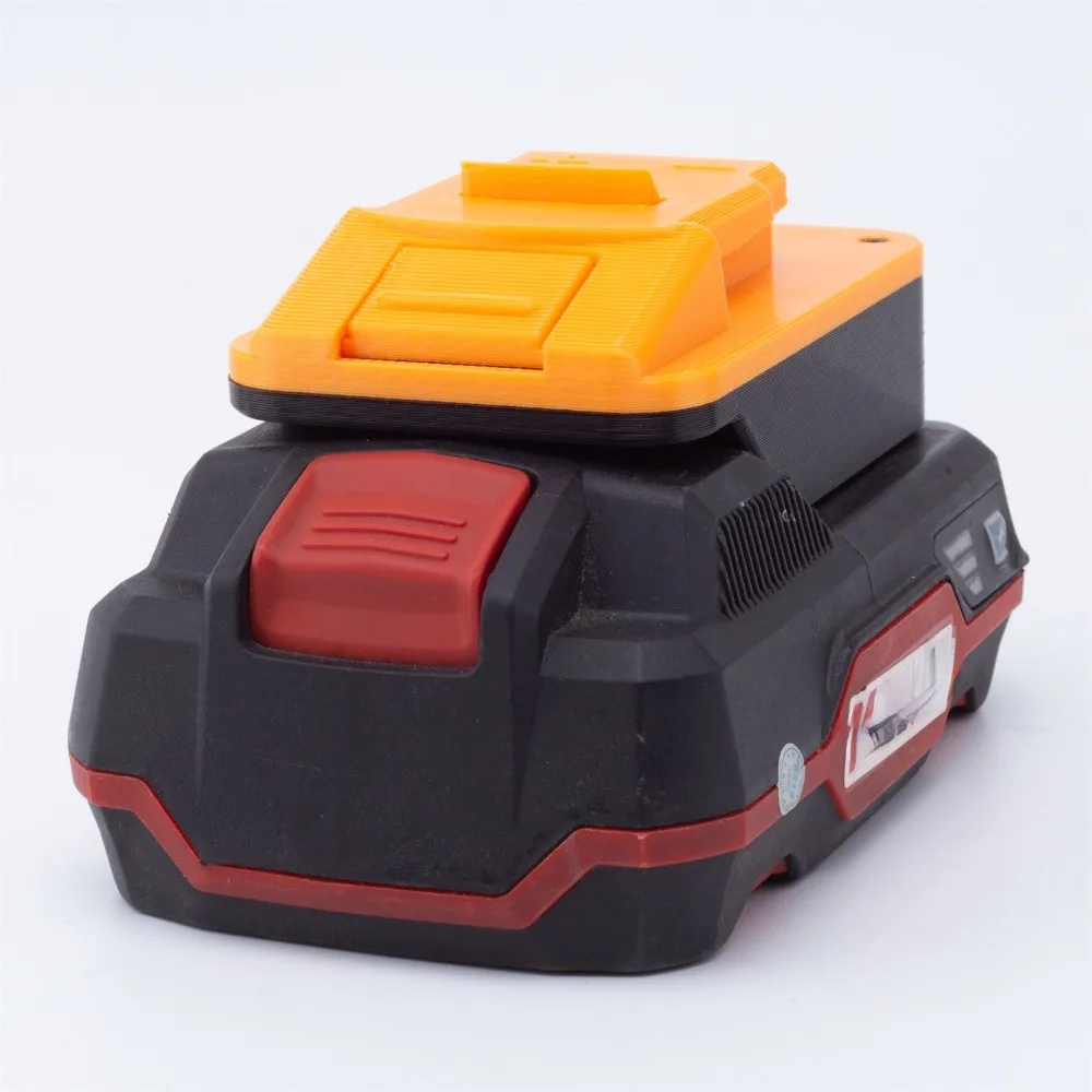 Imagem -03 - Conversor do Adaptador de Bateria para Parkside Lidl Conversor de Lítio X20v Team 20v 4pin Brushless Tools Somente Adaptador