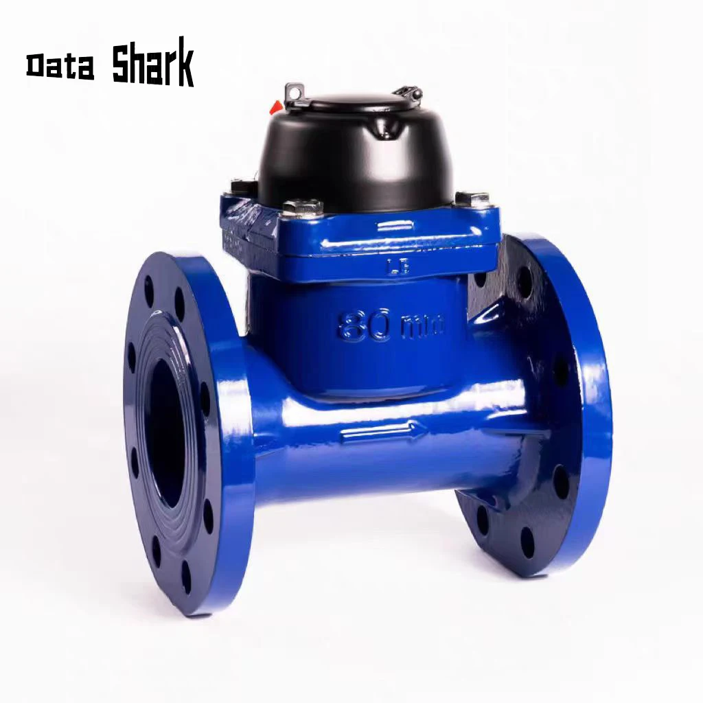 Imagem -02 - tipo de Rotor Seco Removível Flange Dn80 Dn100 Medidor de Fluxo de Água Mecânico Destacável Woltman Medidor de Água Quente