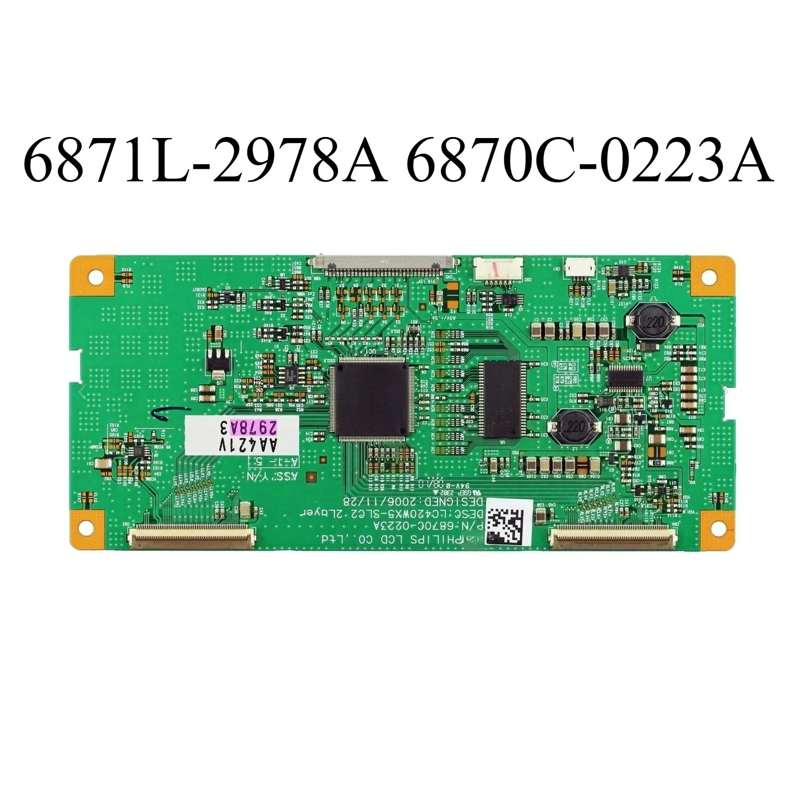 

T-CON Board 6870C-0223A 6871L-0978B 6871L-2978A Logic Board is for 42HL67 42HL67U 42LB1DB-EC 42PFL5332D/37 L42HDTV10A
