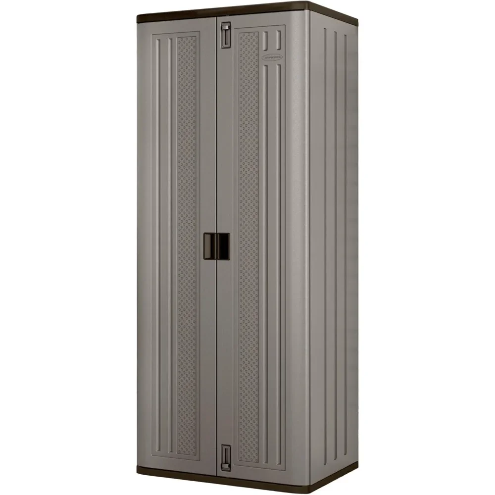 

Storage Cabinet,For Garage/Outdoor/Garden, Platinum