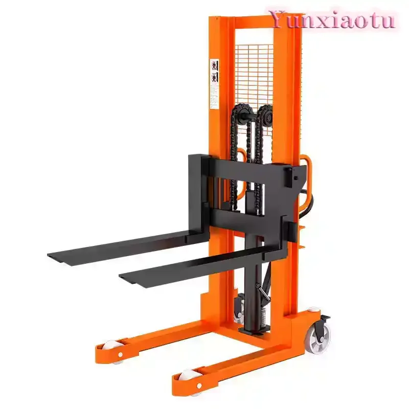 Manual Hydraulic Pallet Stacker Imported 2 Ton 3 Ton Hand Forklift Lift Truck for Warehouse Loading Unloading